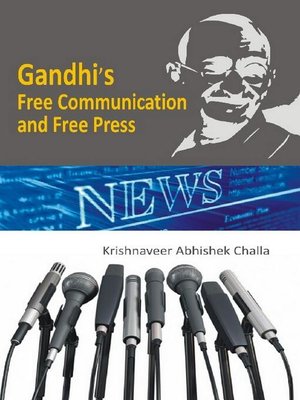 cover image of Gandhi's Free Communication and Free Press